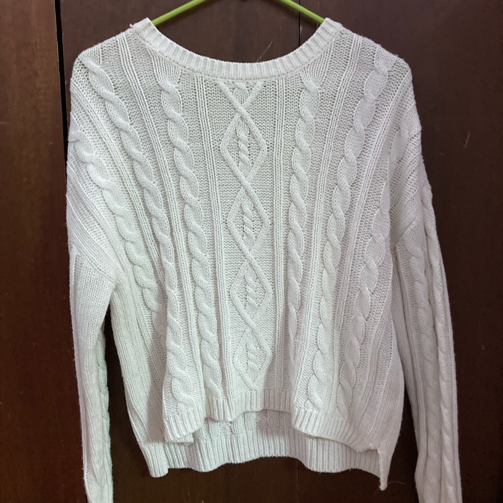 White sweater